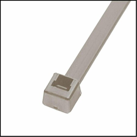EVERMARK 7 in. Gray Cable Tie, 50 lbs, 100PK EM-07-50-8-C